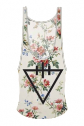 Custom Floral Tank T-Shirts from The Devil Wears Prada