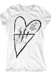 Lover's Heart (Girls) T-Shirts from The Devil Wears Prada