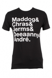 Maddog, Chras, Jerms, Deeaanny & Andre Tee T-Shirts from The Devil Wears Prada