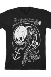 Whale Anchor Tee (Black) T-Shirts from The Devil Wears Prada