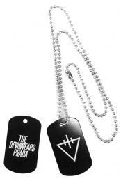 Logo Dog Tag Accessories from The Devil Wears Prada